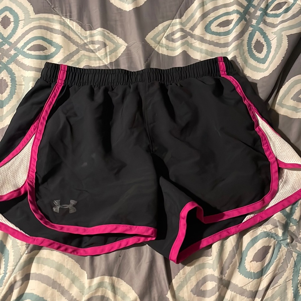under-armor running shorts
